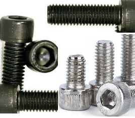 Socket Head Cap Screws High Tensile Zinc and Black